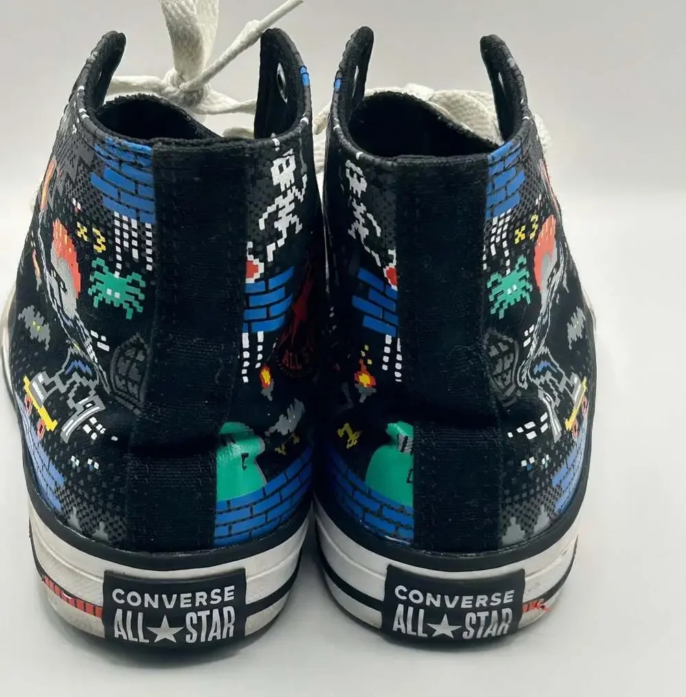 Converse Chuck Taylor All Star Gamer High-Top Kids Sneakers Black